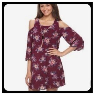 Lily Rose Casual Floral Dress